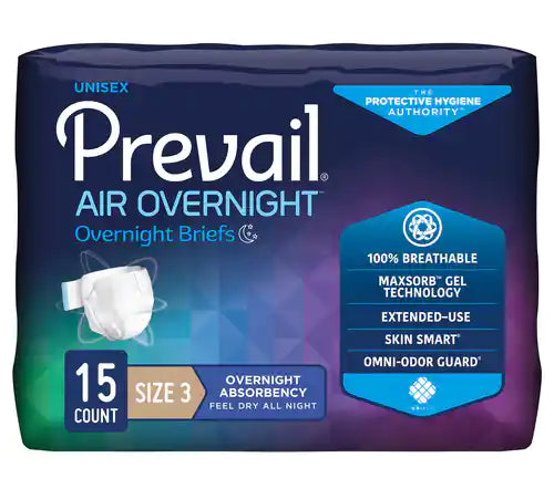 Image of Prevail® Air Overnight Adult Brief