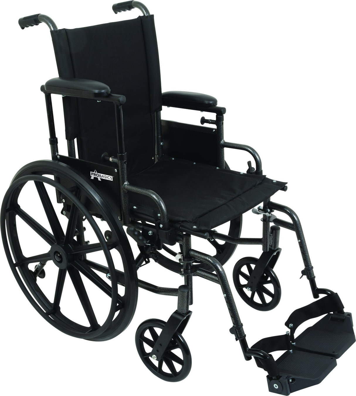 Image of ProBasics High Performance Lightweight K4 Wheelchair, 16" x 16" Seat with Swing-Away Footrests, 300 lb Weight Capacity