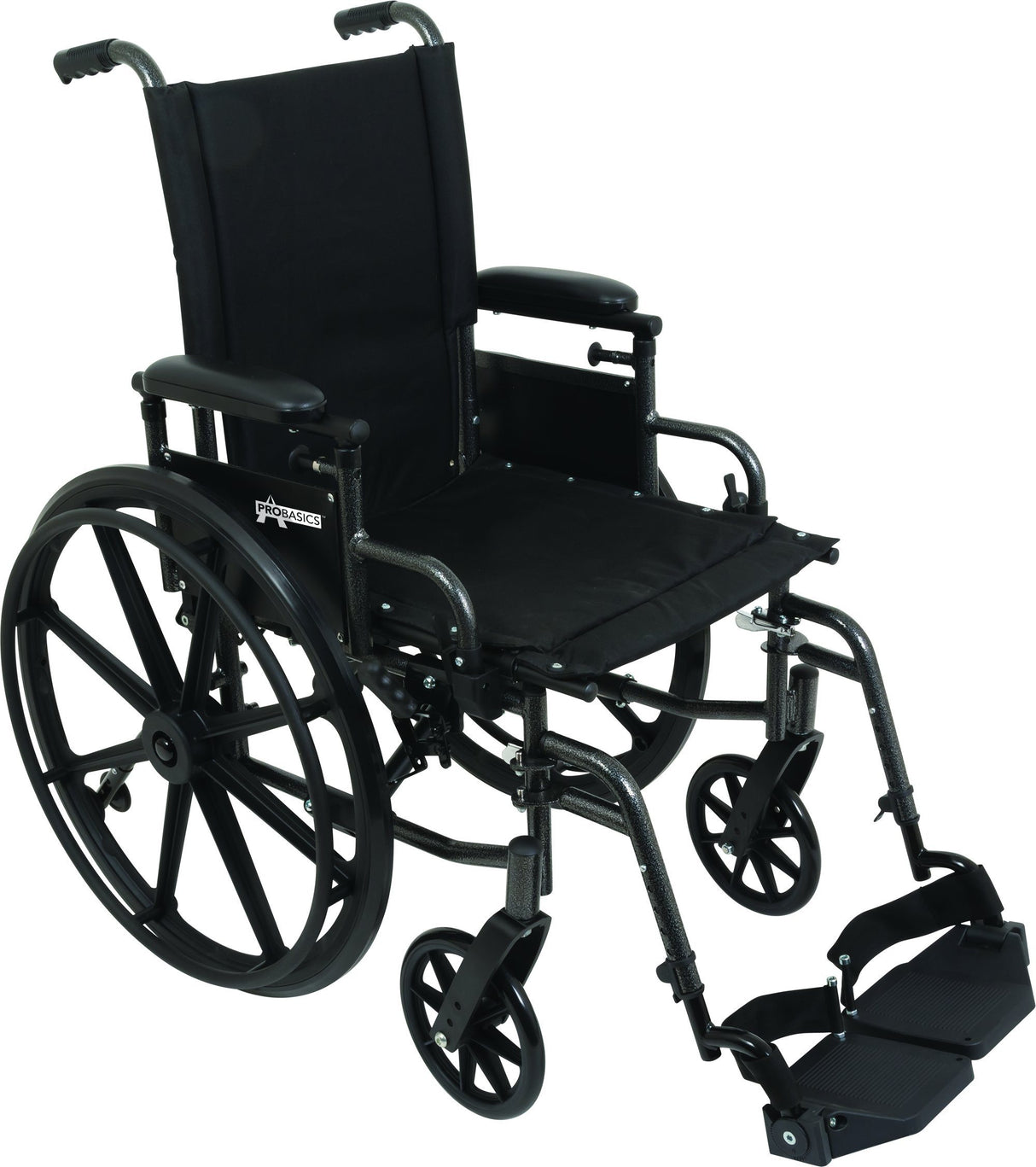 Image of ProBasics High Performance Lightweight K4 Wheelchair, 16" x 16" Seat with Swing-Away Footrests, 300 lb Weight Capacity