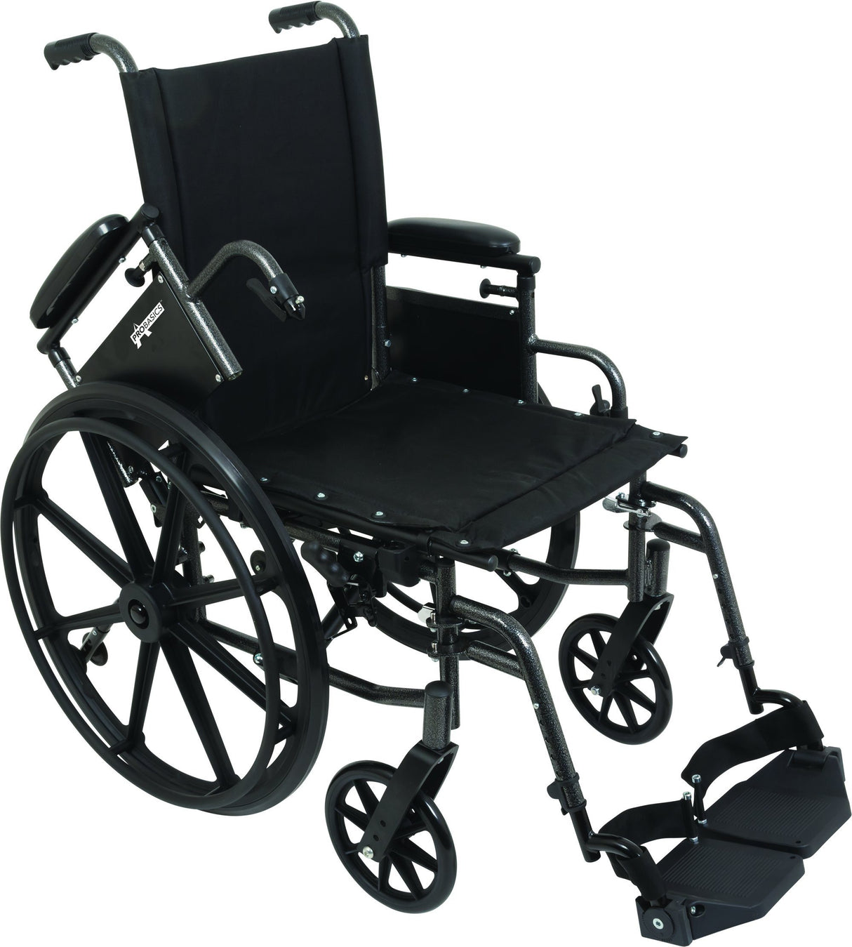 Image of ProBasics High Performance Lightweight K4 Wheelchair, 16" x 16" Seat with Swing-Away Footrests, 300 lb Weight Capacity
