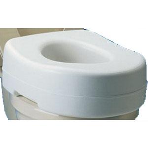 Image of Raised Toilet Seat, Fits Standard Toilet