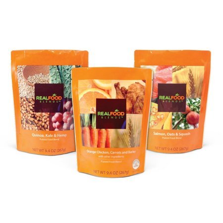 Image of Real Food Blends Tube-Fed Meals Variety Pack, Case of 12 Meals