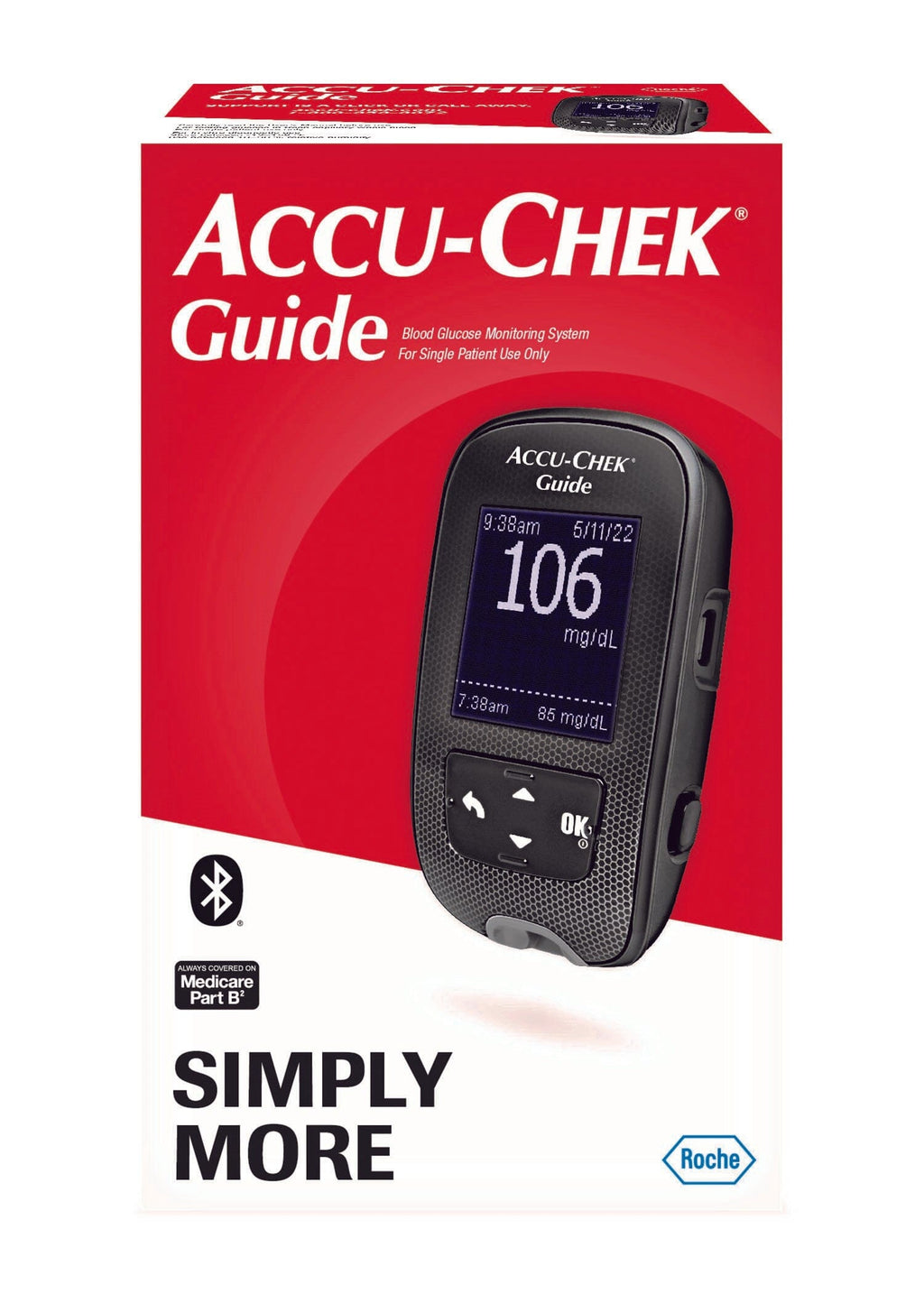 veer kasteel grens Roche Accu-Chek® Guide Blood Glucose Meter