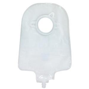 Image of Securi-T USA 10" Urinary Pouch Transparent Flip-Flow Valve (includes 10 caps 1 Night Adapter)