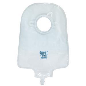 Image of Securi-T USA 10" Urinary Pouch Transparent (includes 10 caps)