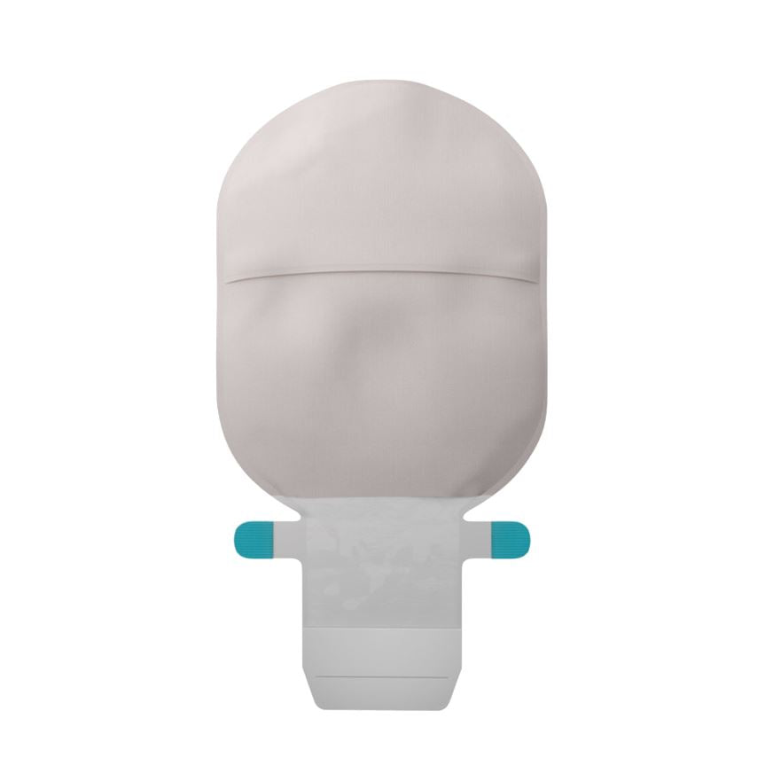 Image of SenSura Mio Convex Flip One-Piece Drainable Pouch, Maxi, No Filter, Transparent, Cut-to-fit