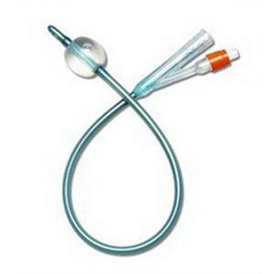 Image of Silvertouch 2-Way Silver Hydrophilic-Coated Silicone Foley Catheter 14 Fr 5 cc