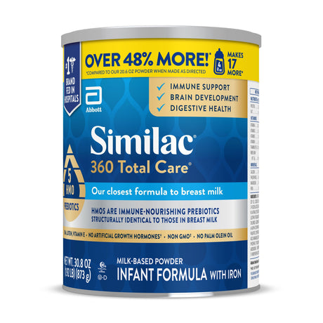 Image of Similac 360 Total Care Powder, 30.8 oz.