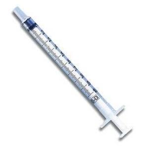 Image of BD Slip Tip Tuberculin Syringe, Sterile, Latex-Free, 1mL