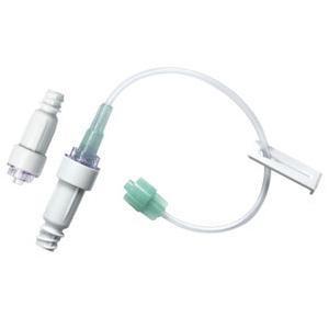 Image of Braun Small Bore Extension Set with Removable Ultrasite® Valve, 7/10mL Priming Volume, 14" L