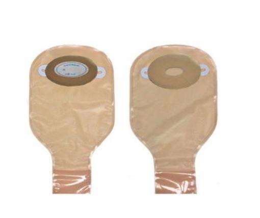 Image of Special Nu-Flex Pre-Cut 1" Round Extra Deep Convex Pouch with Barrier Roll-Up