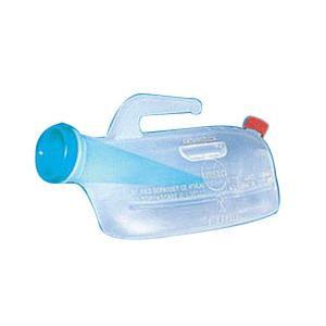 Image of Spill-Proof Male Urinal, 1 Liter (32 oz.), L/F