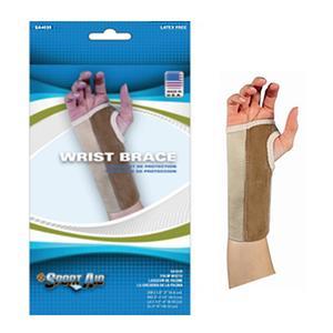 Image of Sportaid Wrist Brace, Palm Stay, Beige, Right, Medium