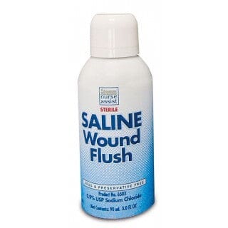 Image of Sterile Saline Wound Flush, 3 oz