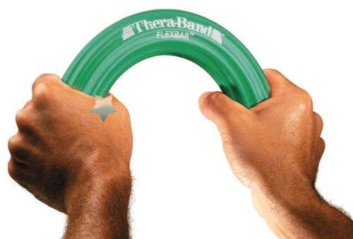 Image of TheraBand® FlexBar® Hand Exerciser, Intermediate, 1-3/4" OD, Green