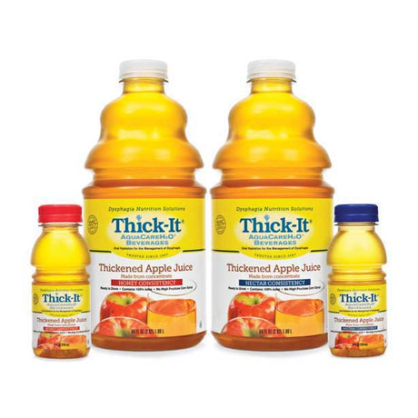 Image of Thick-It AquaCare H2O Thickened Apple Juice Honey Consistency, 1/2 Gallon