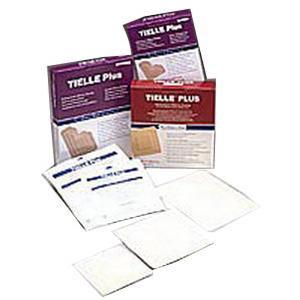 Image of TIELLE Plus Adhesive Hydropolymer Dressing 5-7/8" x 7-3/4"