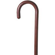 Image of Tourist Handle Cane, Rosewood Stain, 36" - 37"