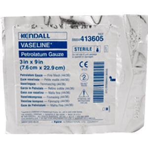 Image of Vaseline Sterile Non-Adherent Petrolatum Gauze Strip 3" x 9"