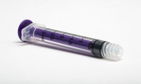 Image of Vesco ENFit® Medication Syringe, Low Dose Tip, 3mL