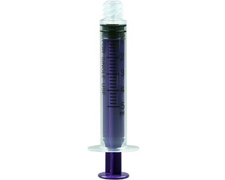 Image of Vesco ENFit® Tip Medication Syringe, Blister Pack, Clear, 5mL