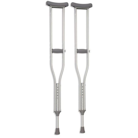 Image of Youth Crutches, Push Button, Adjustable, 54" - 62"