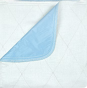 Image of Beck's Classic Ibex Re-Usable Underpad, Blue Vinyl, 34" x 36"