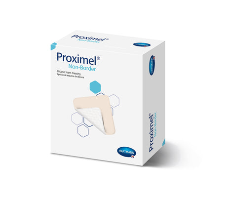 Image of Proximel Silicone Foam Dressing with No Border, 6" x 6"