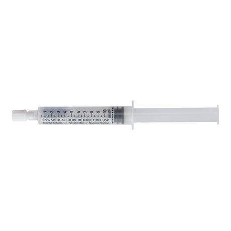 Image of BD PosiFlush Normal Saline Filled Syringe with Standard Plunger Rod, 10 mL