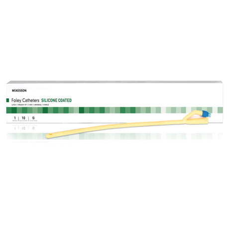 Image of McKesson Silcone-Elastomer Coated 2-Way Foley Catheter, Standard Tip