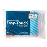 Image of EasyTouch Insulin Syringe 30G x 5/16", 1mL (100 count)