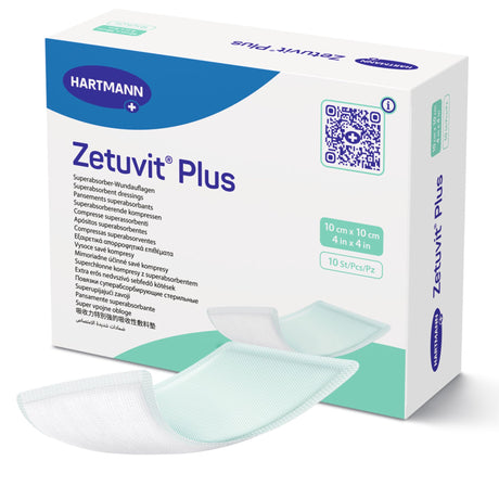 Image of Zetuvit Plus Non-Border Super Absorbent Dressings Without Adhesive
