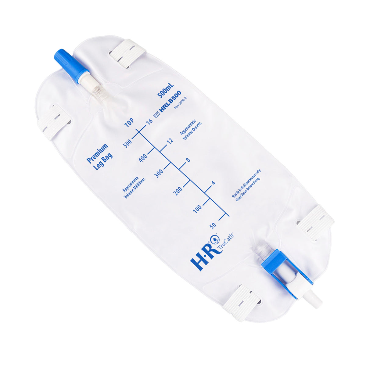 TruCath 500ml Premium Flocked Back Leg Bag with Flip Valve – Save Rite ...