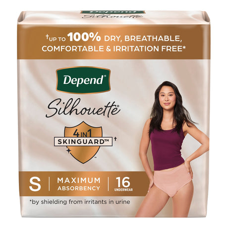 Image of Depend® Silhouette® Incontinence Underwear for Women, Maximum Absorbency