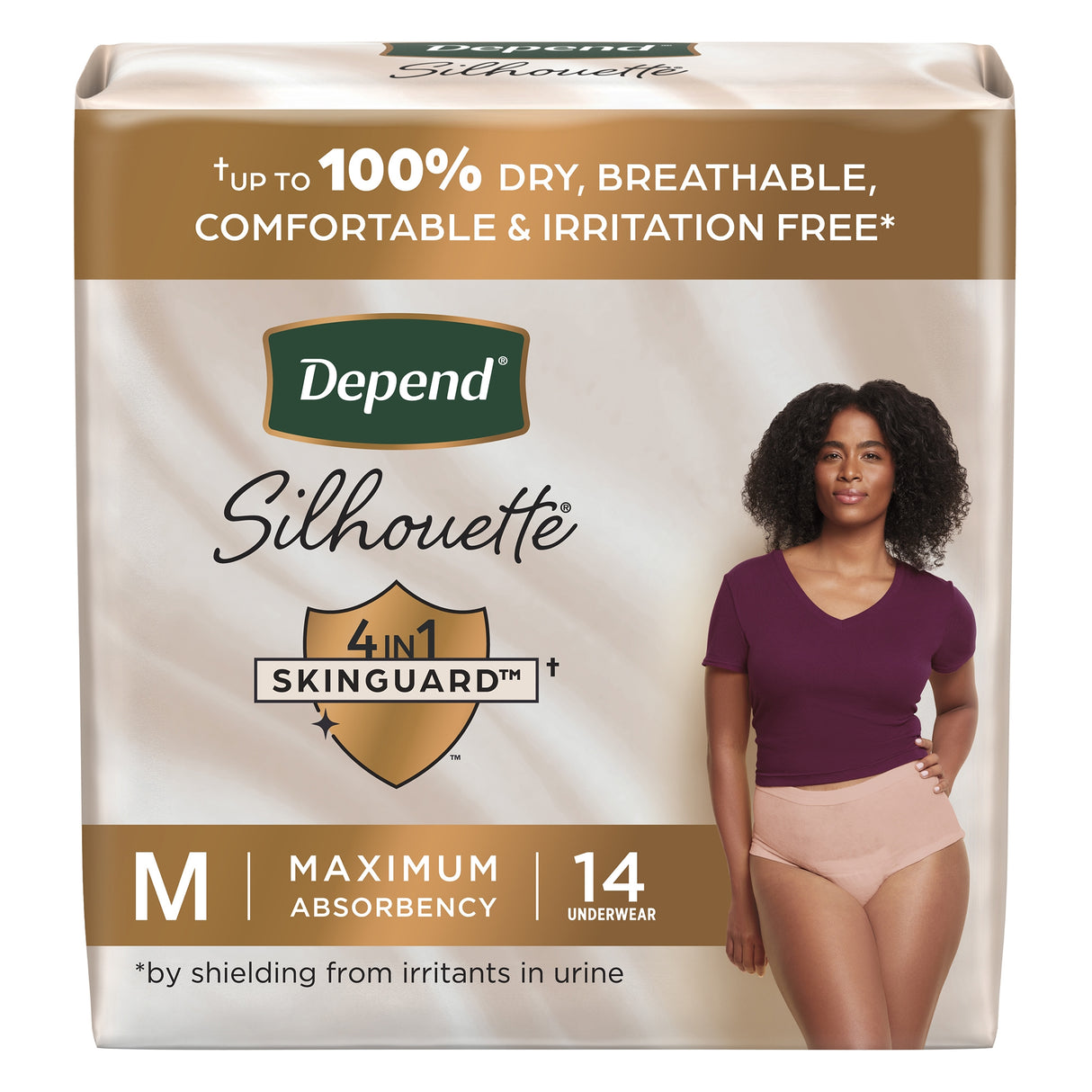 Image of Depend® Silhouette® Incontinence Underwear for Women, Maximum Absorbency