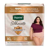 Image of Depend® Silhouette® Incontinence Underwear for Women, Maximum Absorbency