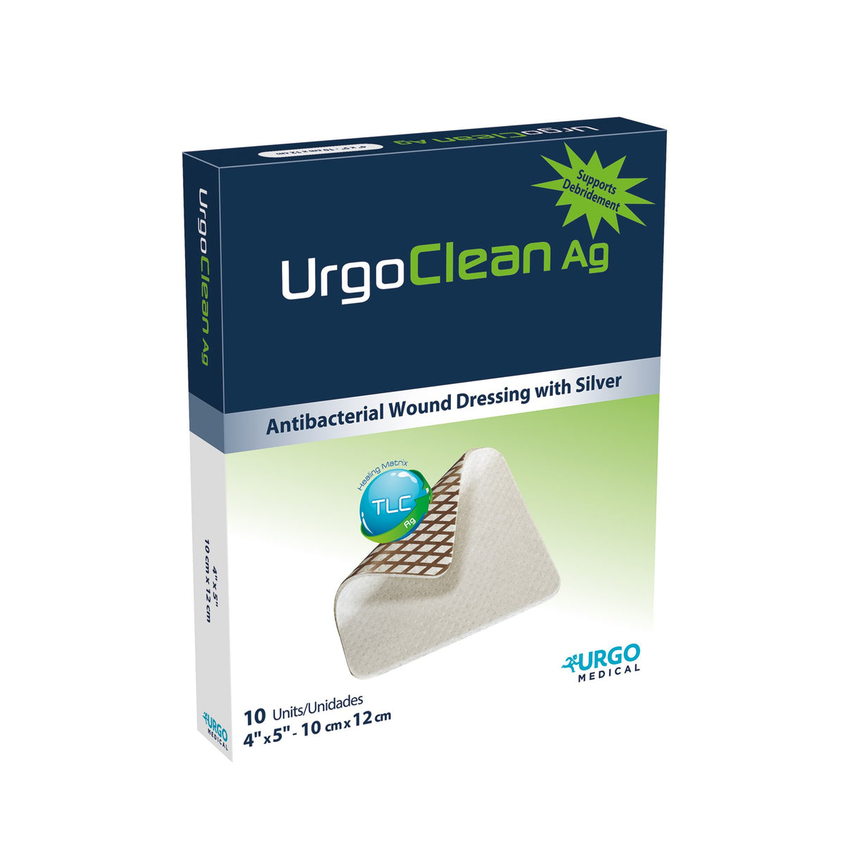 Image of UrgoClean AG Antibacterial Dressing With Silver