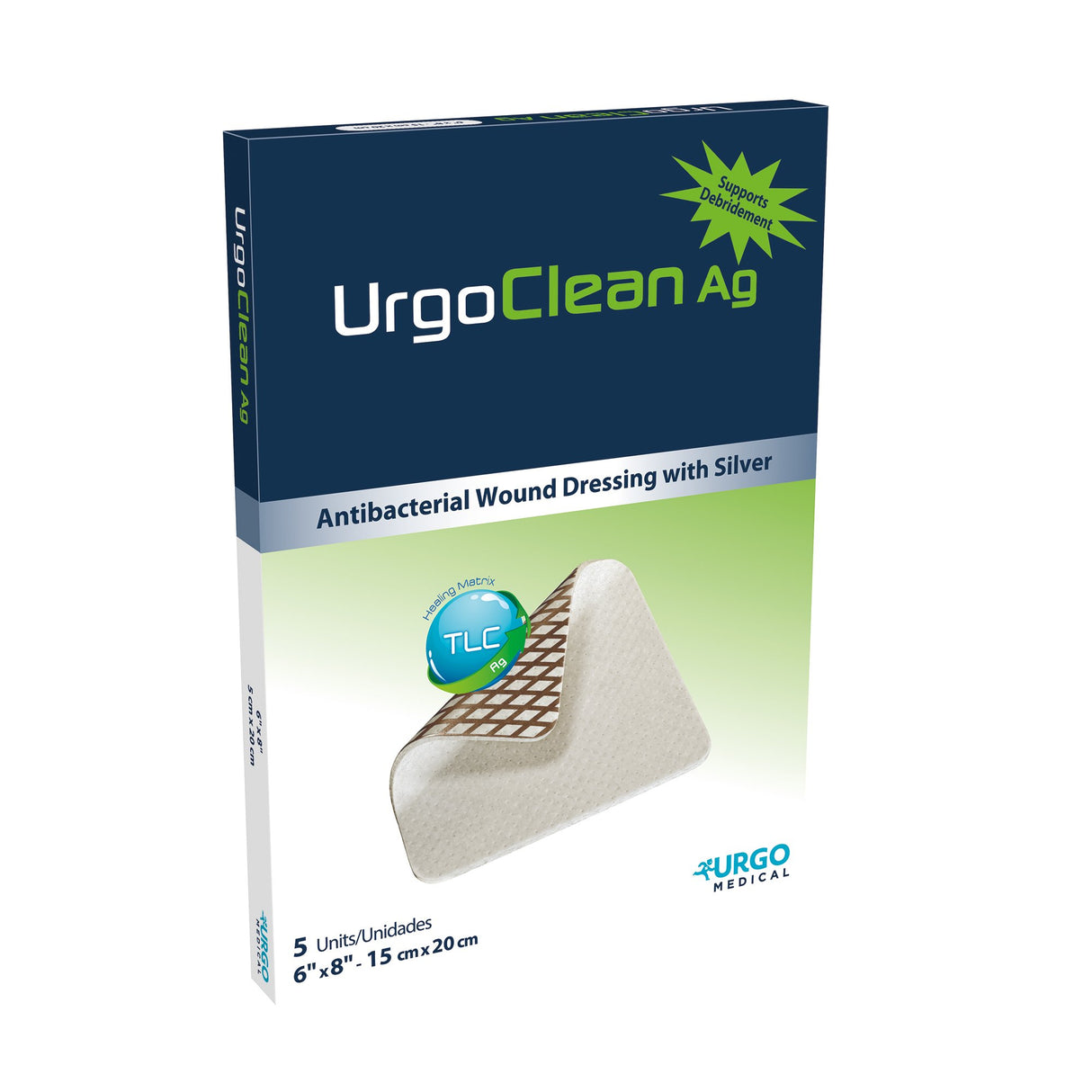 Image of UrgoClean AG Antibacterial Dressing With Silver