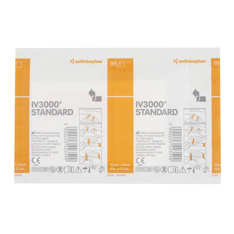 Image of Opsite IV3000 Catheter Dressing 4" x 5-1/2"