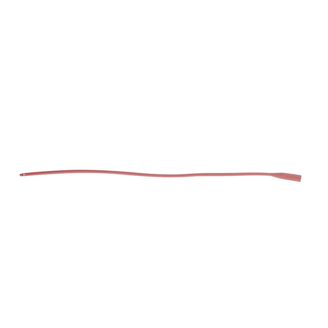 Image of Bard Red Rubber Latex Catheter, All-Purpose, Straight, 16"