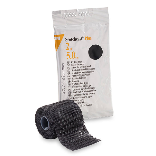 Image of 3M™ Scotchcast™ Plus Casting Tape 2" x 12', Black