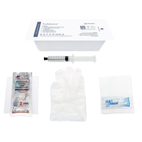 Image of TruAdvance Foley Insertion Tray with 10mL Water Syringe and PVP Swabsticks