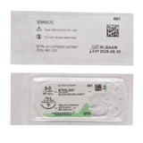 Image of Ethicon 661G ETHILON® Nylon Suture 5-0, FS-2 19mm Reverse Cutting Needle, 18", Black Monofilament