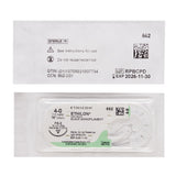 Image of Ethicon 662G ETHILON® Nylon Suture 4-0, FS-2 19mm Reverse Cutting Needle, 18", Black Monofilament