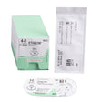 Image of Ethicon 662G ETHILON® Nylon Suture 4-0, FS-2 19mm Reverse Cutting Needle, 18", Black Monofilament