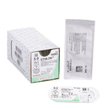 Image of Ethicon 1668G ETHILON® Nylon Suture 5-0, PS-3 16mm Precision Point Reverse Cutting Needle, 18", Black Monofilament