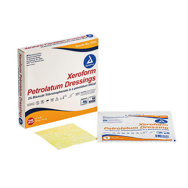 Xeroform Petrolatum Gauze Dressing
