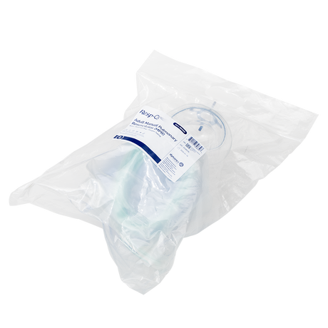 Image of Dynarex Resp-O2 Manual Pulmonary Resuscitator with Mask, Reservoir Bag and Oxygen Tubing, Adult