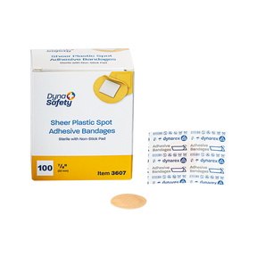 Image of Dynarex Sheer Spot Adhesive Bandages, Sterile 7/8"