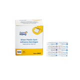 Image of Dynarex Sheer Spot Adhesive Bandages, Sterile 7/8"